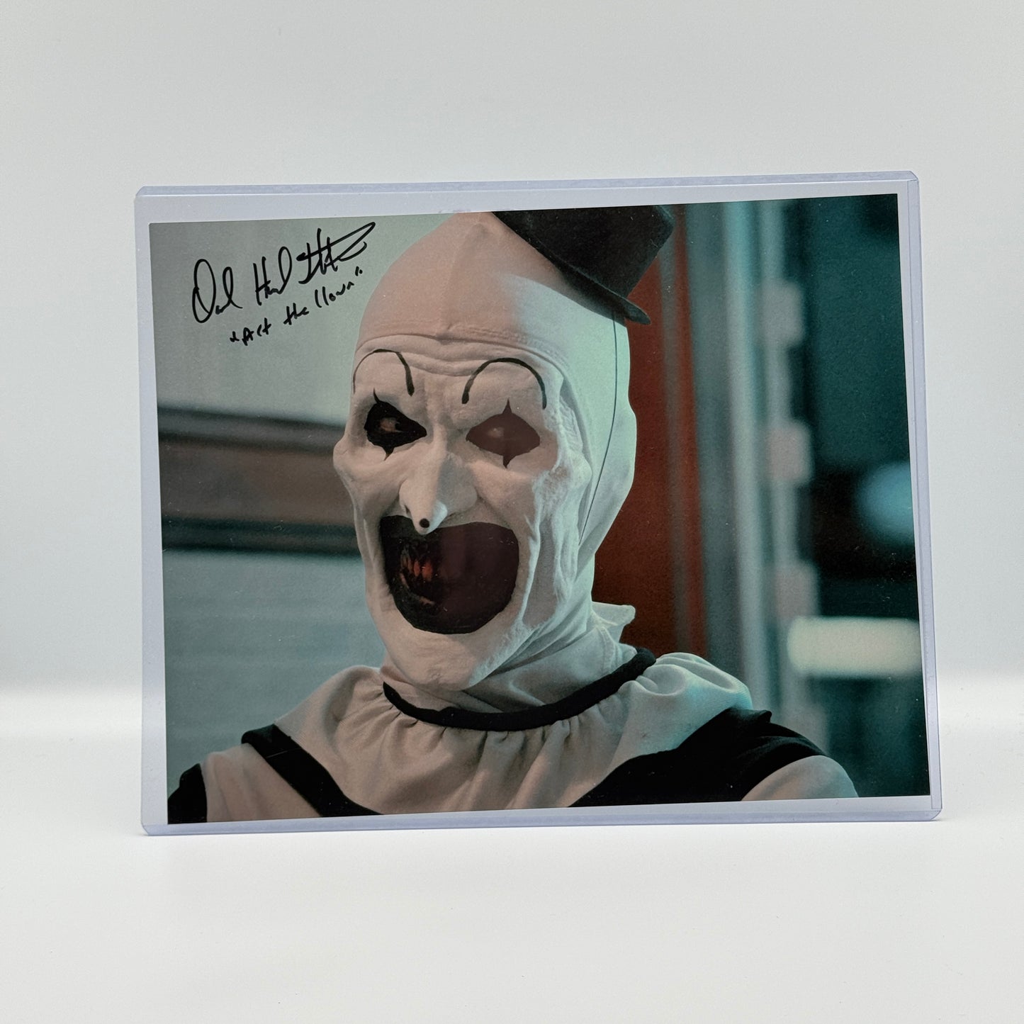 Terrifier David Howard Thornton Art The Clown Signed 8x10 Photo