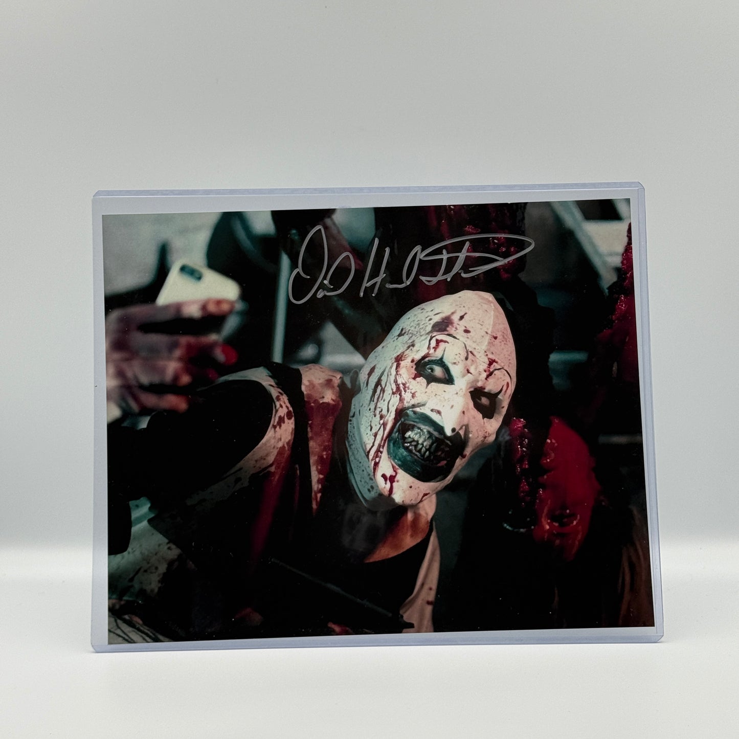 Terrifier David Howard Thornton Art The Clown Signed 8x10 Photo