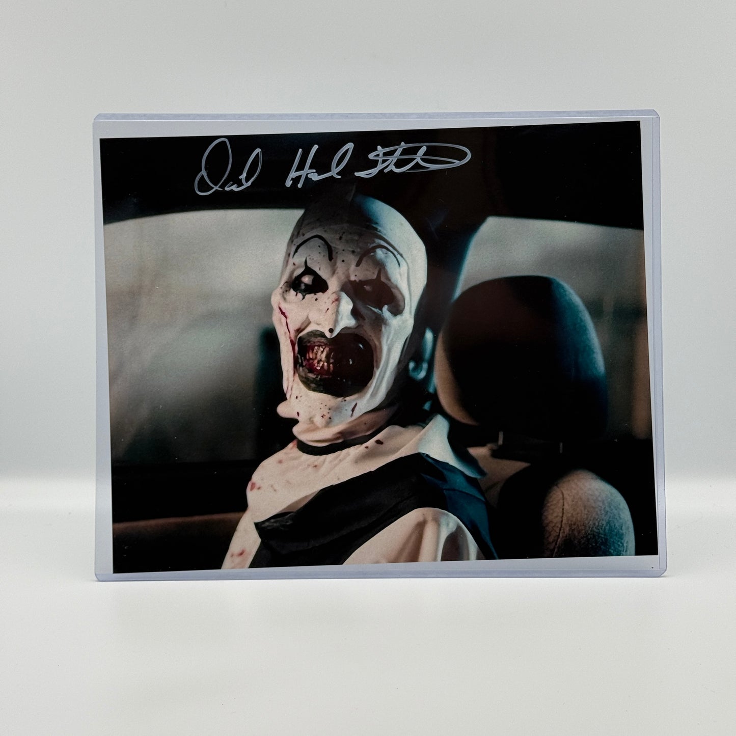 Terrifier David Howard Thornton Art The Clown Signed 8x10 Photo