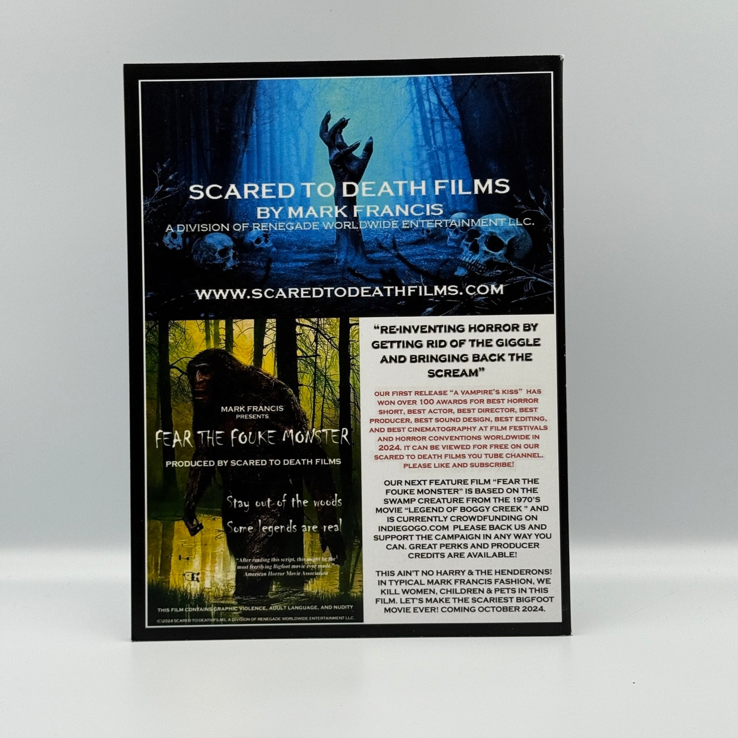 Stream 2024 Movie Indie Horror Junkie Magazine Signed by New Player 3 Terrifier