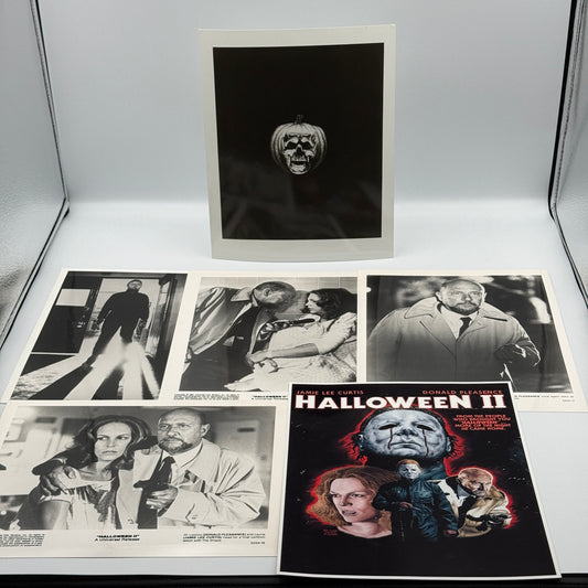 Halloween 2 1981 Lobby Cards Michael Myers Dick Warlock Jamie Lee Curtis