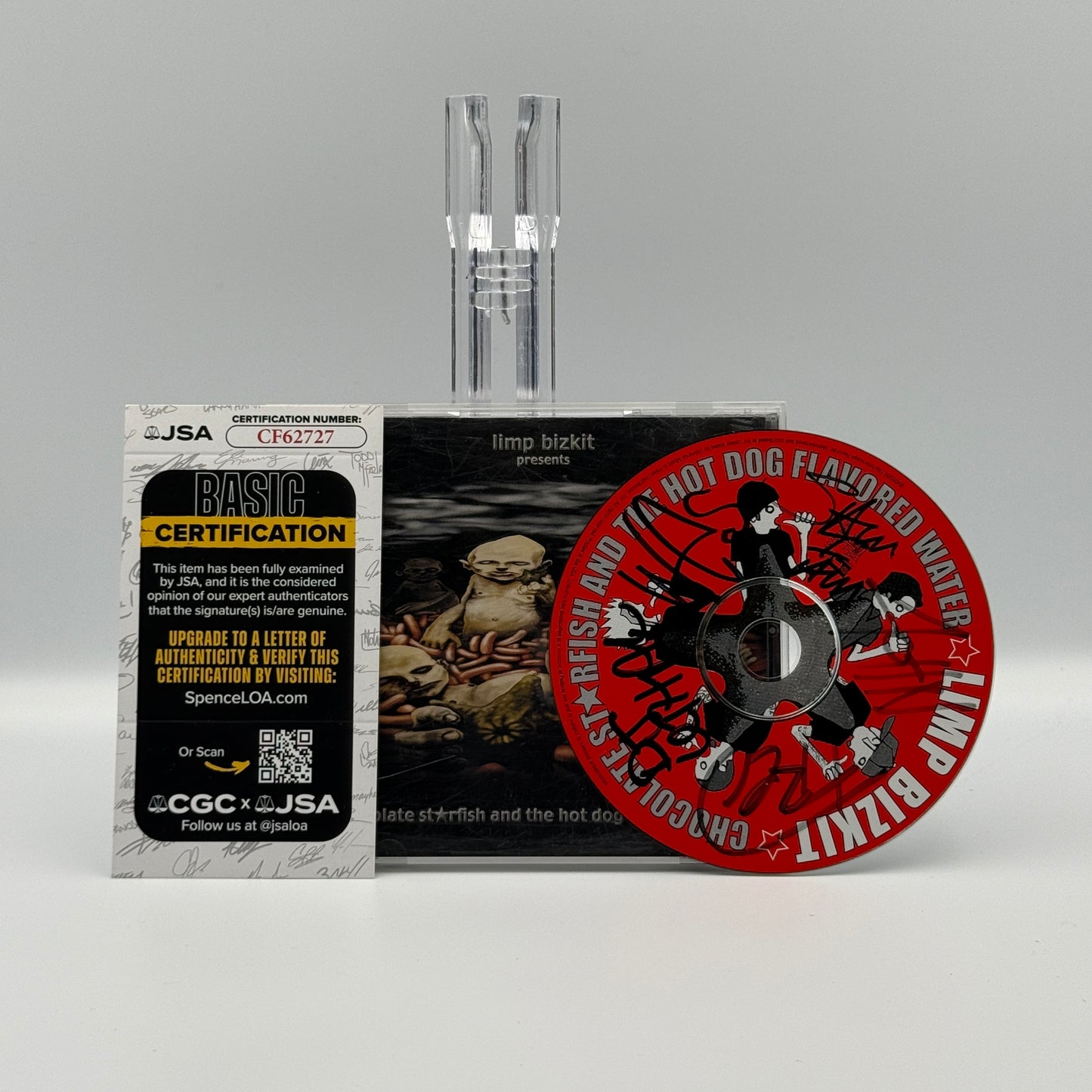 Limp Bizkit Band Signed CD with JSA - Fred Durst