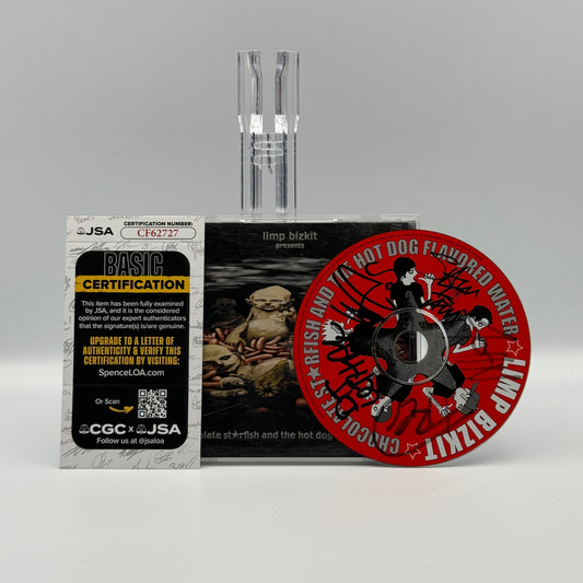 Limp Bizkit Band Signed CD with JSA - Fred Durst
