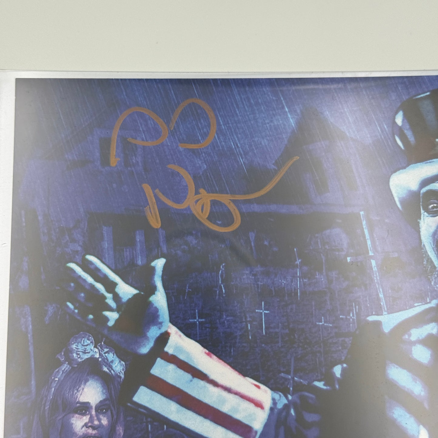 Rob Zombie's House Of 1000 Corpses Sid Haig Signed 11x17 Poster