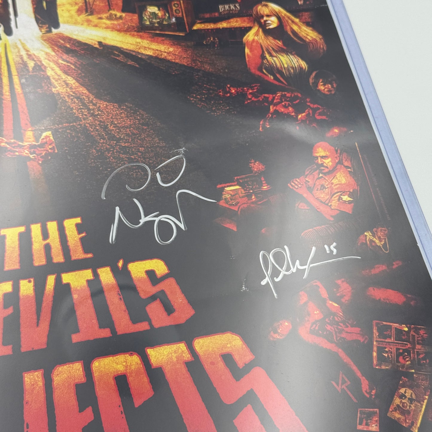 Rob Zombie's The Devil's Rejects Sid Haig Signed 11x17 Poster