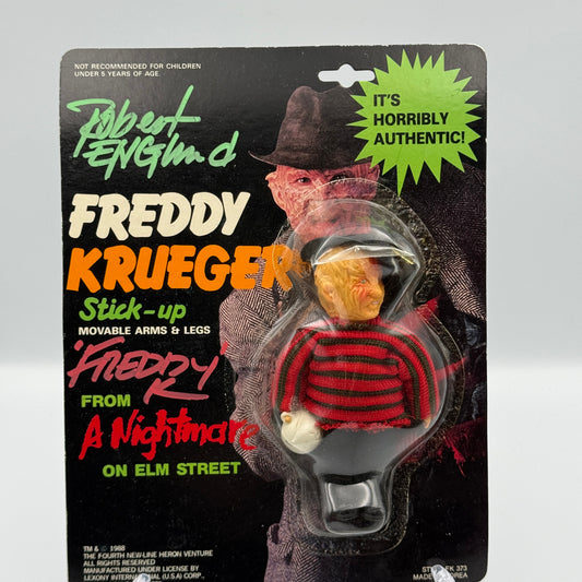Robert Englund Signed Vintage Stick-Up Toy Nightmare On Elm Street
