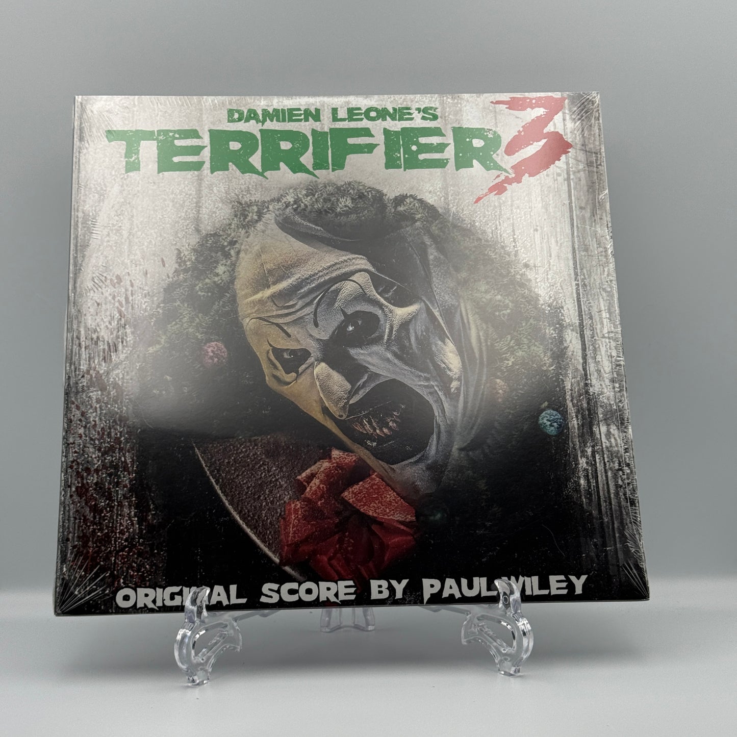 Terrifier 3 Vinyl Original Score by Paul Wiley - David Howard Thornton Art The Clown