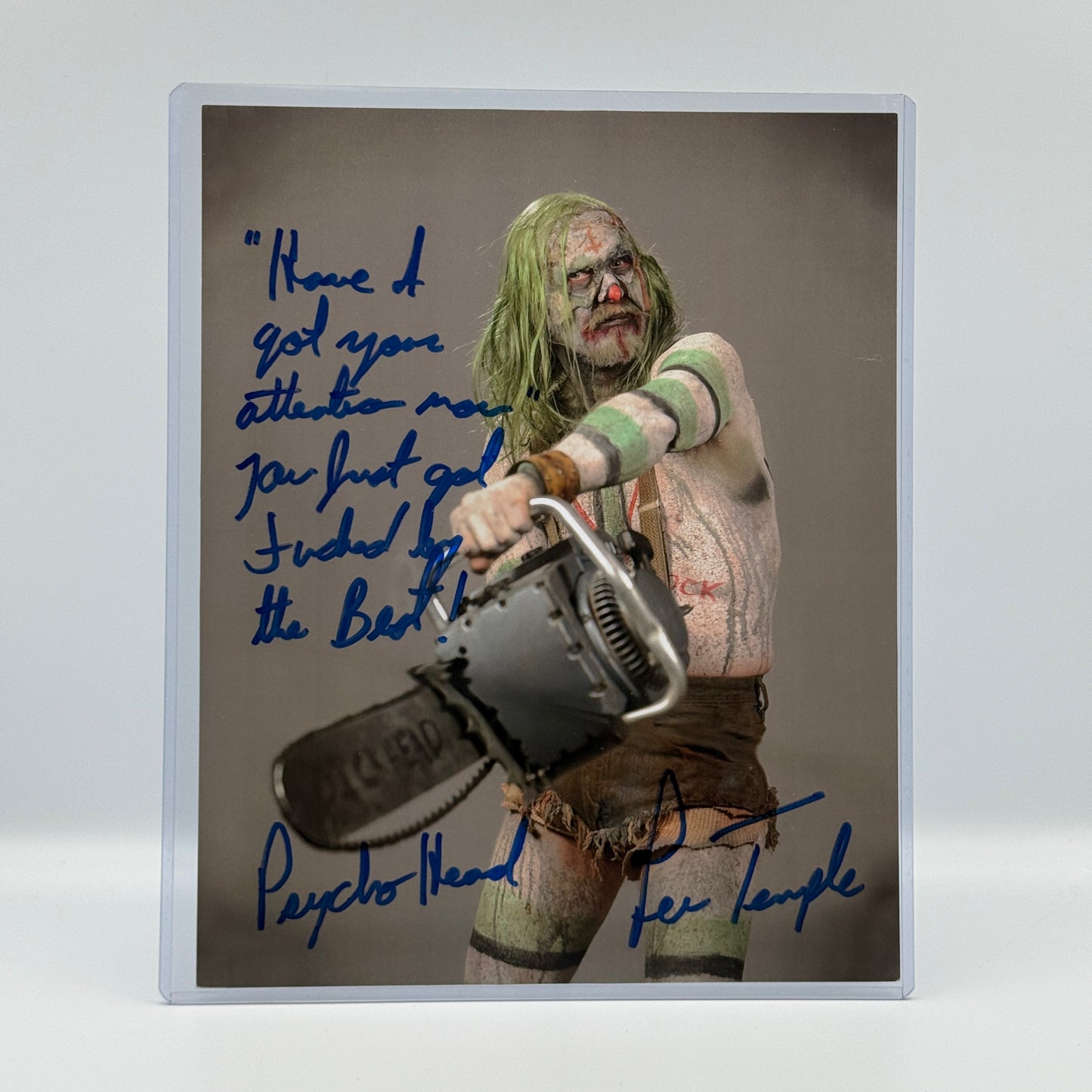 Rob Zombie's 31 Lew Temple Signed 8x10 Photo