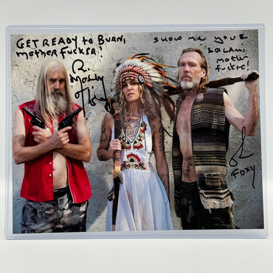 Rob Zombie's 3 From Hell Bill Moseley & Richard Brake Signed 8x10 Picture