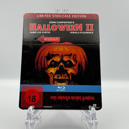 Halloween II DVD German Steelcase LED Sound