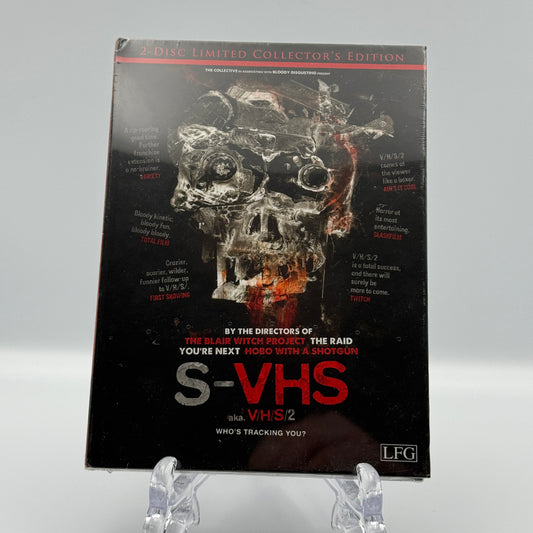 V/H/S 2 Collector's Edition S-VHS Horror DVD Sealed
