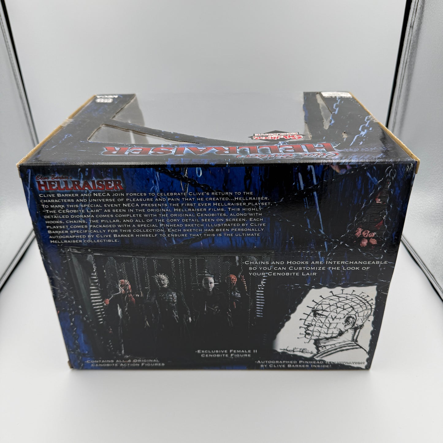 Hellraiser Cenobite Lair Boxed Set Reel Toys Neca Pinhead