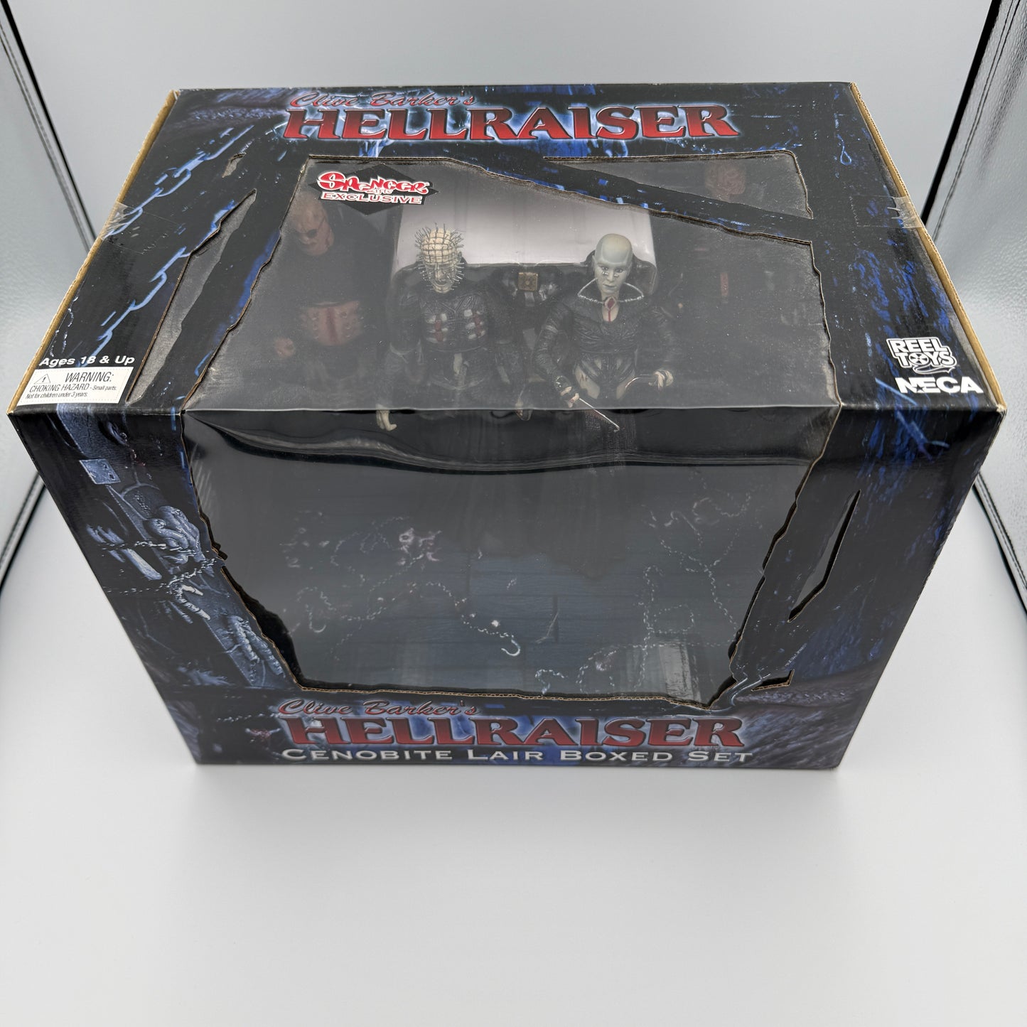 Hellraiser Cenobite Lair Boxed Set Reel Toys Neca Pinhead