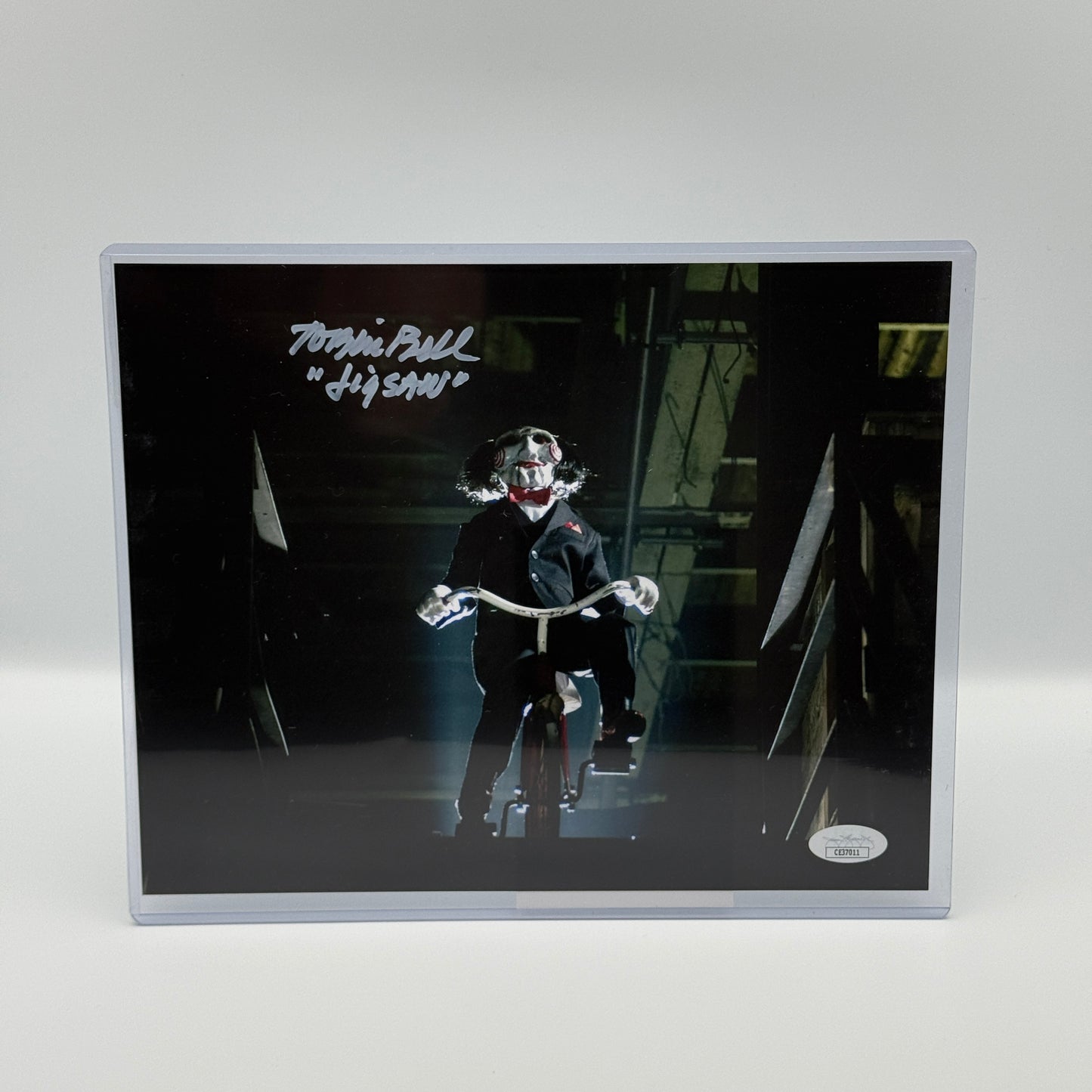 Tobin Bell Signed 8x10 Photo JSA Jigsaw Saw Movie