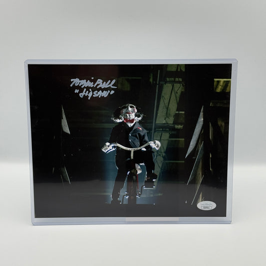 Tobin Bell Signed 8x10 Photo JSA Jigsaw Saw Movie