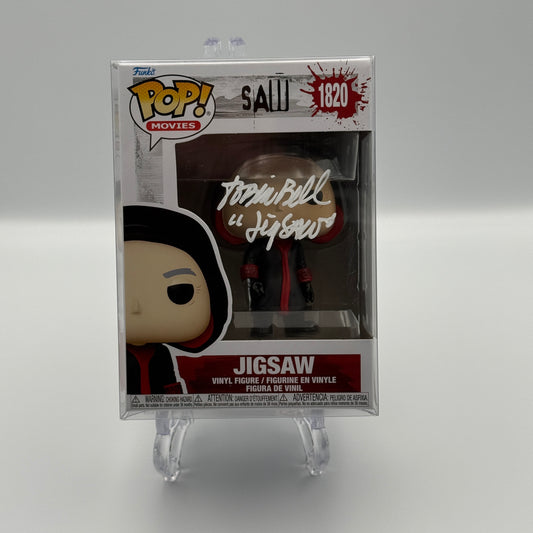 Tobin Bell Signed Funko Pop! Jigsaw Saw Movie Beckett