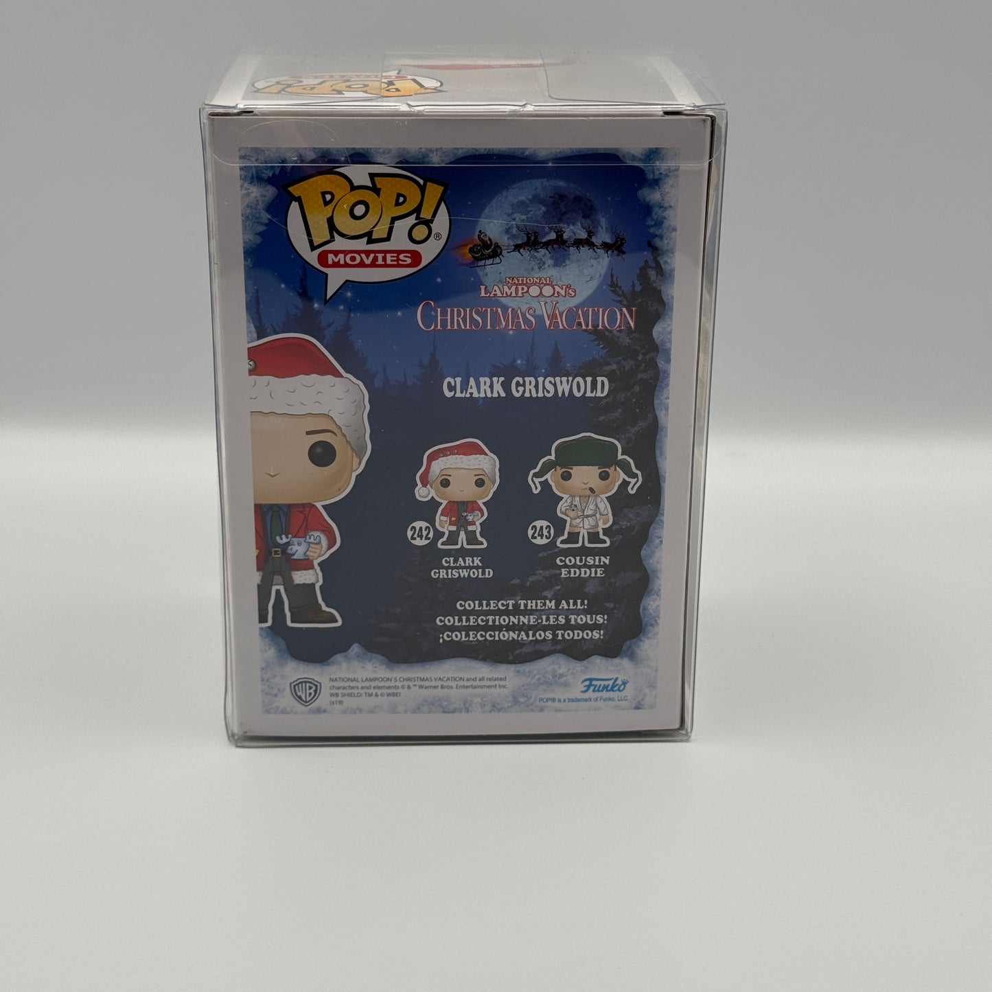 Chevy Chase Signed Funko Pop! Christmas Vacation Beckett