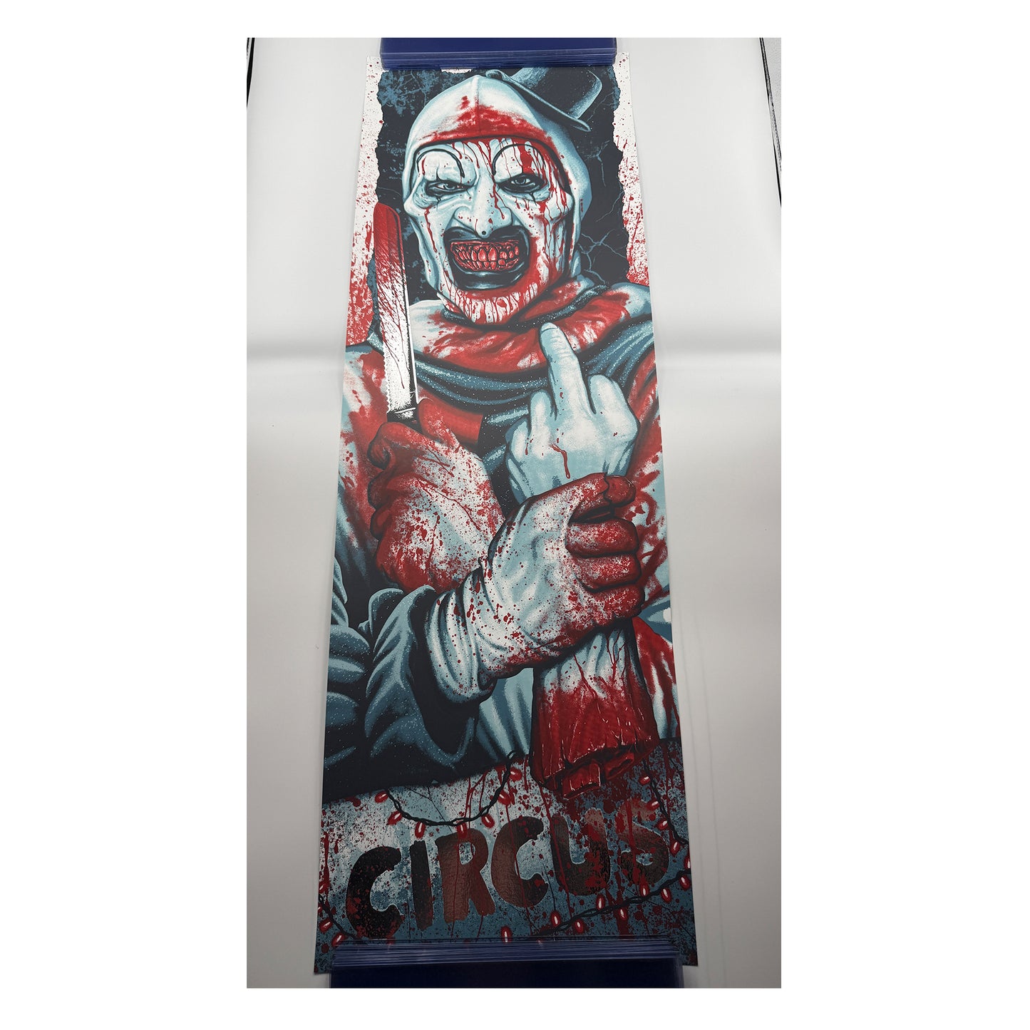 Terrifier Rare Metallic Movie Poster Print - Art The Clown