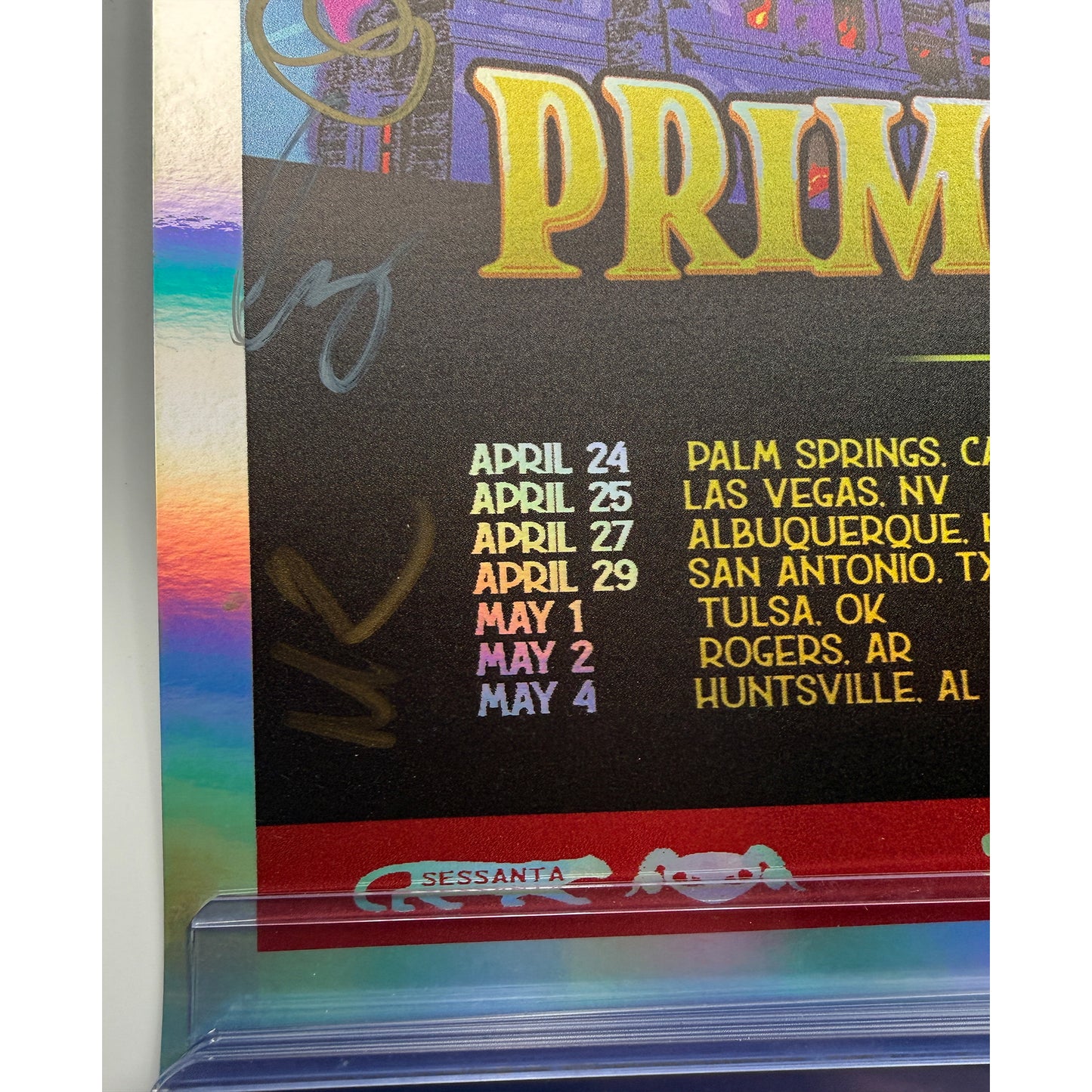 Sessanta V2.0 VIP Pack Signed Poster, Hat & Tote - Tool Primus Puscifer