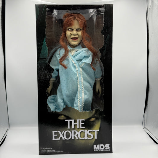 The Exorcist Regan MacNeil Mezco MDS 18" Roto Plush Doll with Dings