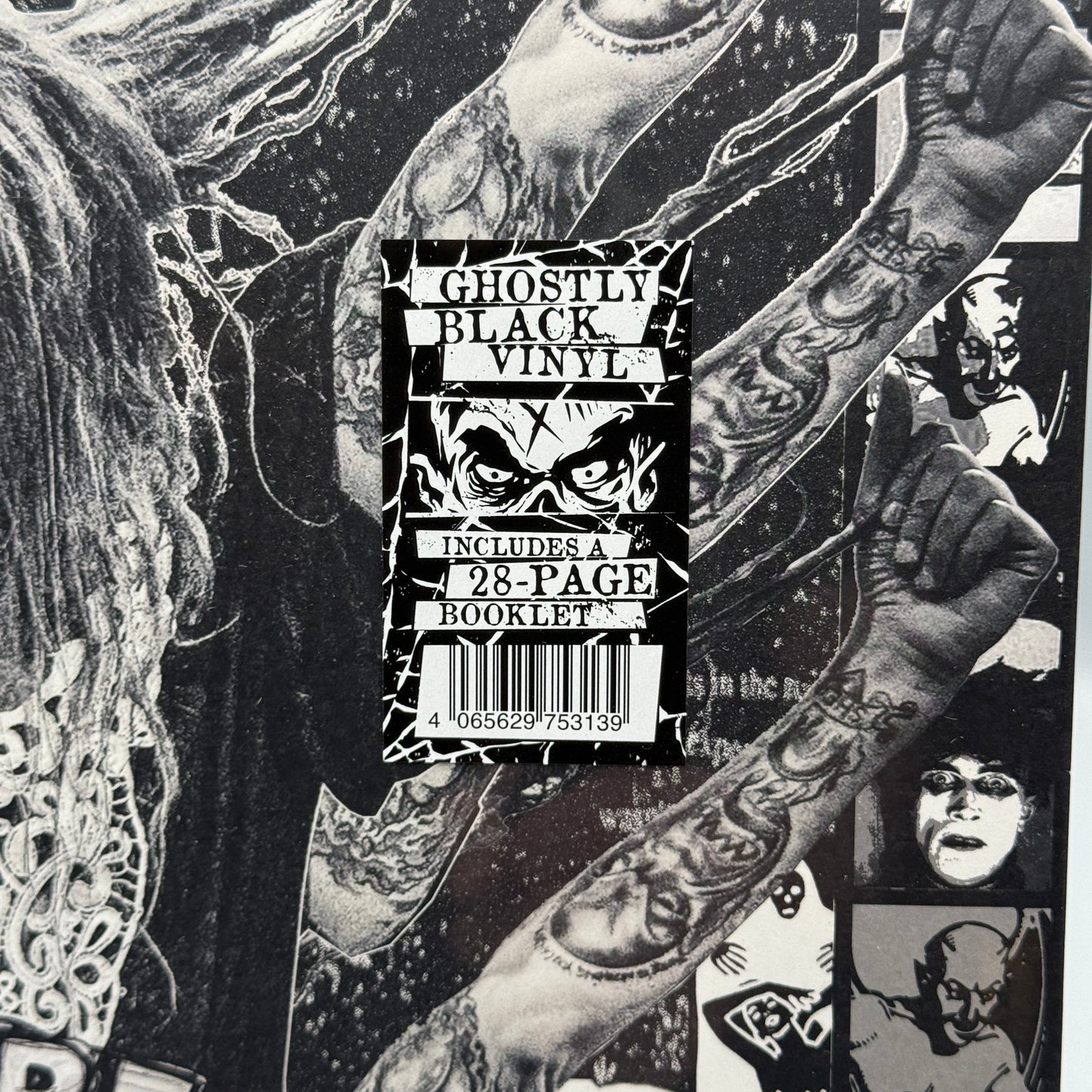 Rob Zombie - The Great Satan "Ghostly Black" Vinyl Variant Record