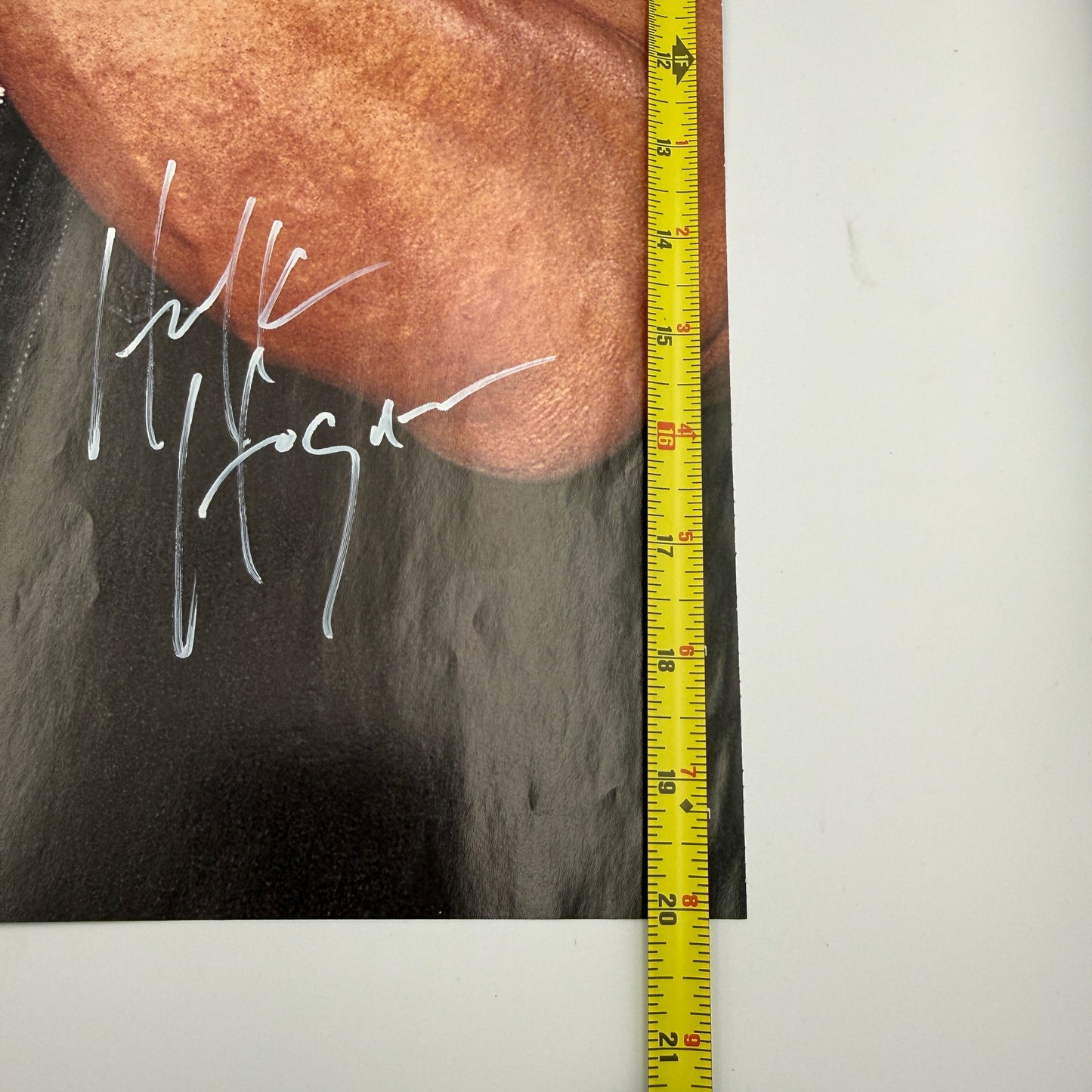 Hulk Hogan Signed Magazine Fold Out Poster - WWF WCW Wrestling