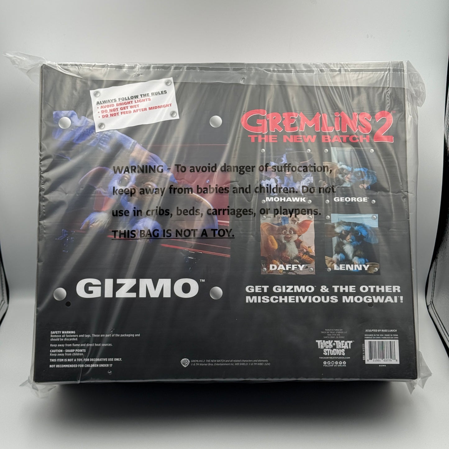 Gremlins 2 - Gizmo Mogwai Replica Prop Trick Or Treat Studios