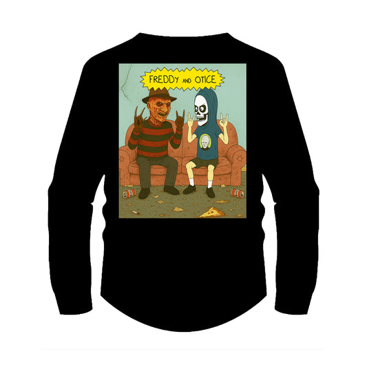 COMING SOON! Long Sleeve T-Shirt - Freddy-Head & Oticevis