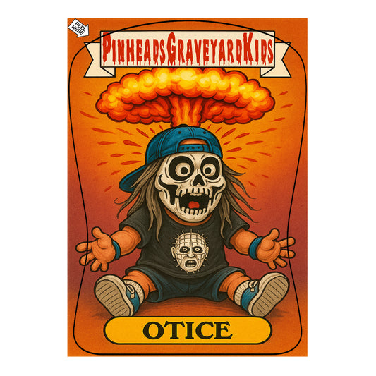 COMING SOON! PGK Collectible Sticker Card - Otice