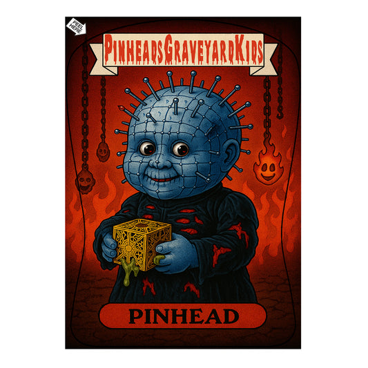 COMING SOON! PGK Collectible Sticker Card - Pinhead