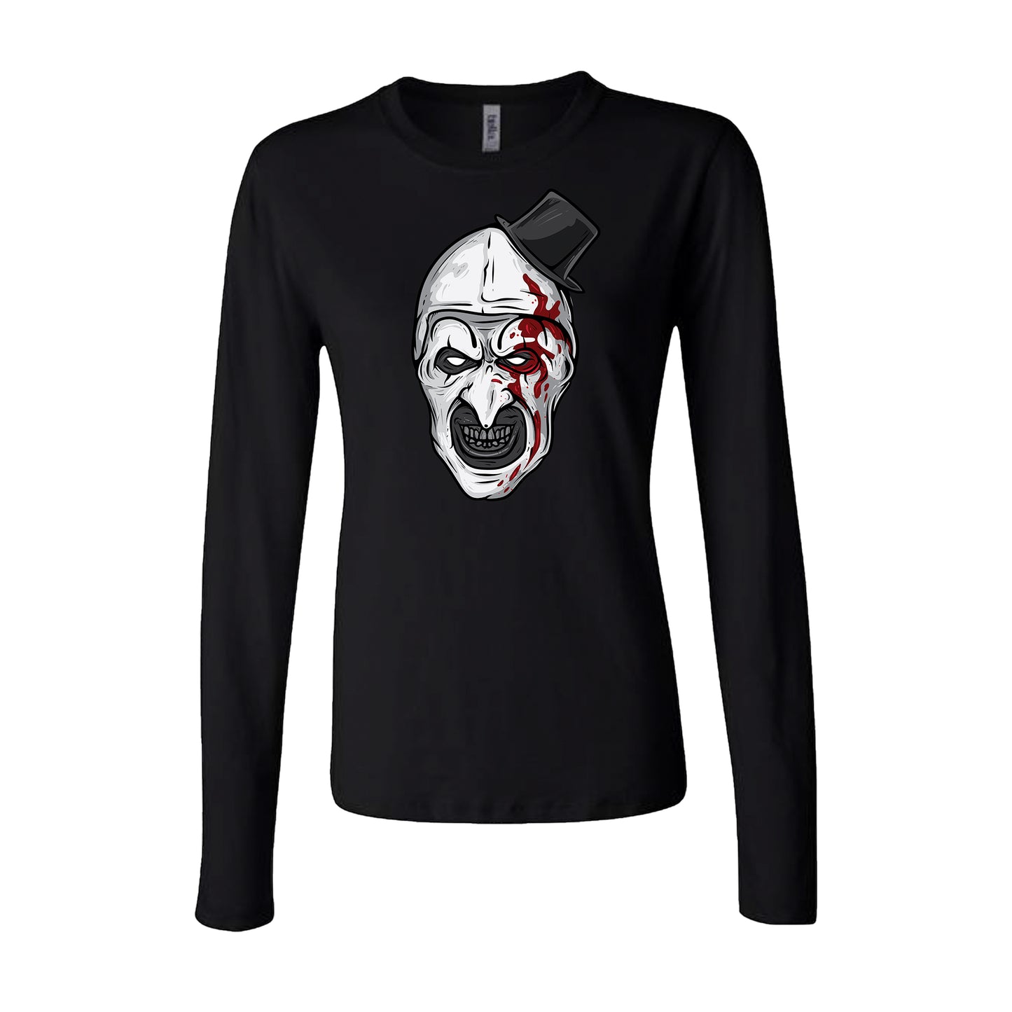 Terrifier - Women's Long Sleeve - Art Face Bloody