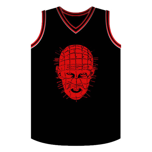 Basketball Jersey - Red & Black