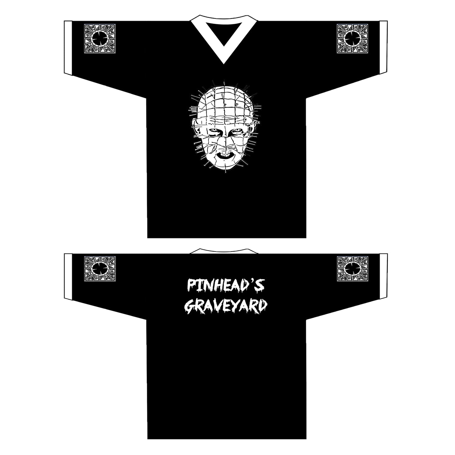 Football Jersey - Black & White